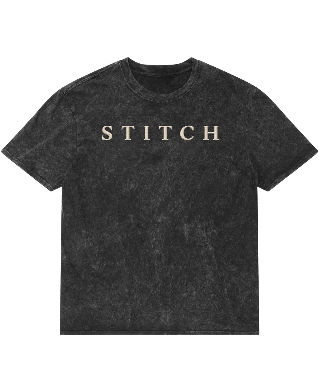 Acidwash Oversized T-shirt Front Design