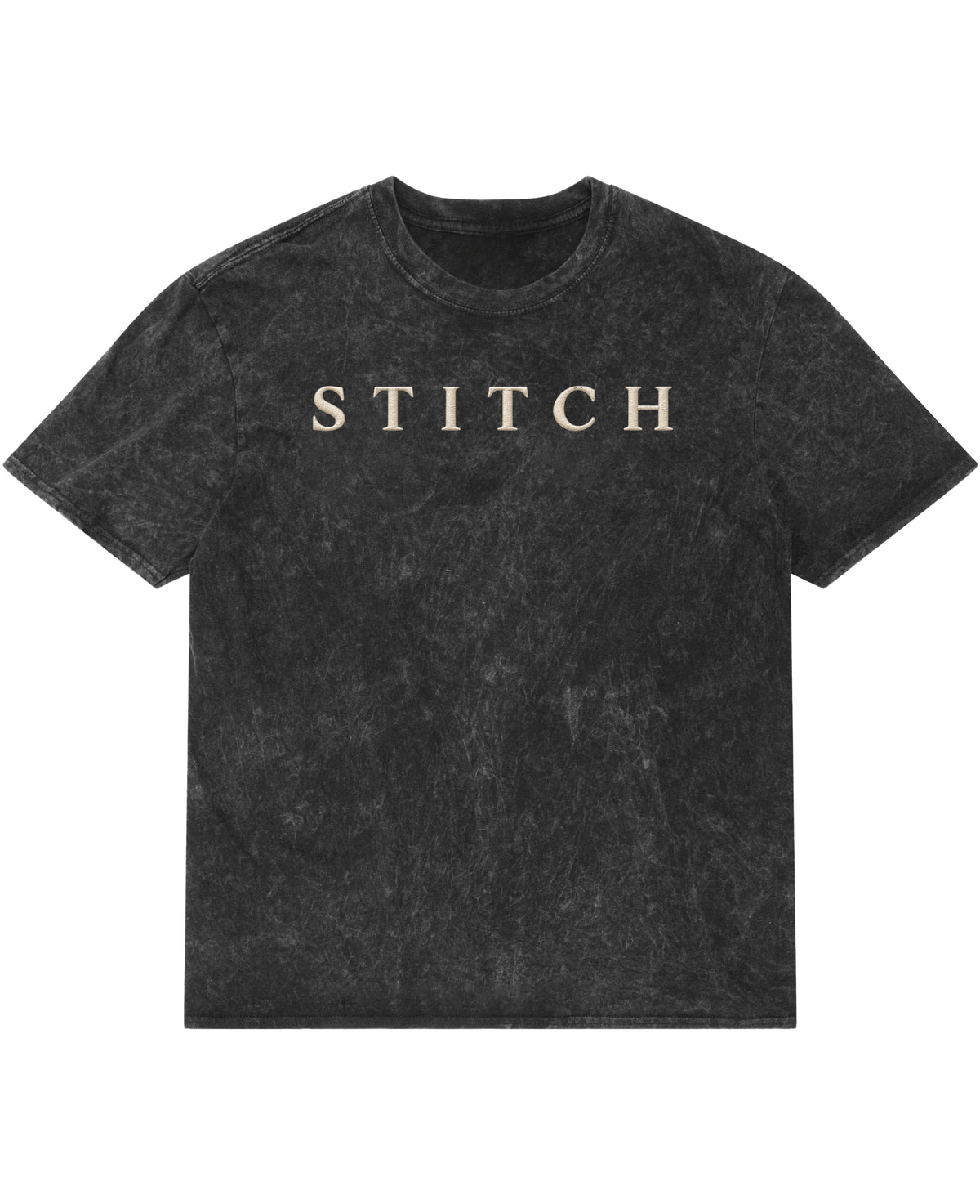 Acidwash Oversized T-shirt Front Design